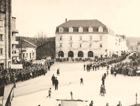 1 mai slutten trettitallet