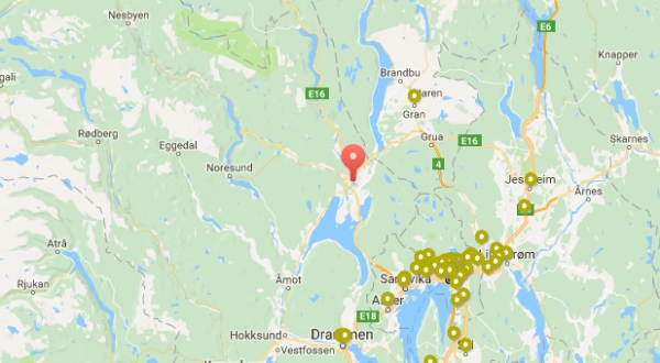 Hønefoss ikke lenger på minibank-kartet til Nordea