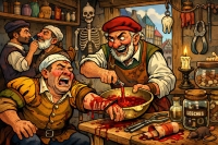 Bartskjærerfatet - et symbol fra en tid da frisøren også var kirurg