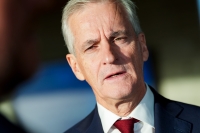 Reykjavik, Island 20241029. Statsminister Jonas Gahr Støre deltar mandag 28. og tirsdag 29. oktober på Nordisk råds sesjon på Island.