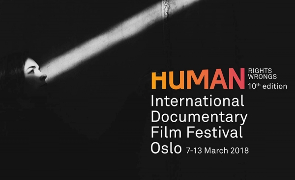 Slik ser logoen til den «nye» dokumentarfilmfestivalen i Oslo ut – kalt Human.