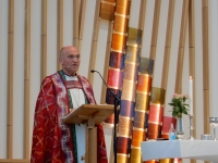 Biskopen la i sin preken onsdag vekt på at trosutøvelse ikke var en privat ting, men en del av et fellesskap.