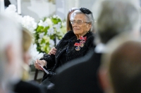 Prinsesse Astrid i Oslo domkirke onsdag.