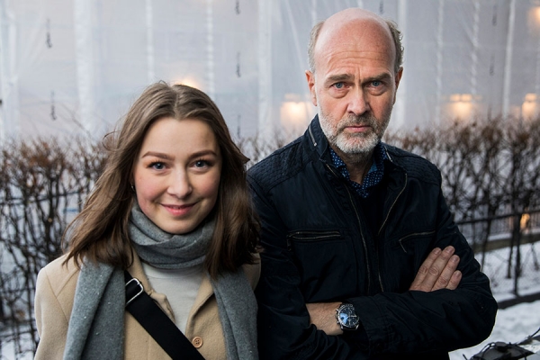 Skuespiller Andrea Berntzen har hovedrollen i Erik Poppes nye film «Utøya 22. juli».