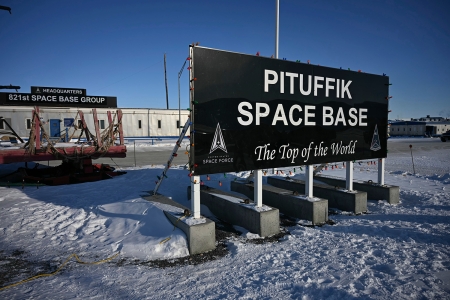 Pituffik Space Base på Grønland.