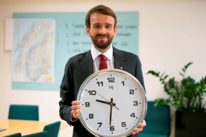 Natt til søndag stilles klokka en time fram