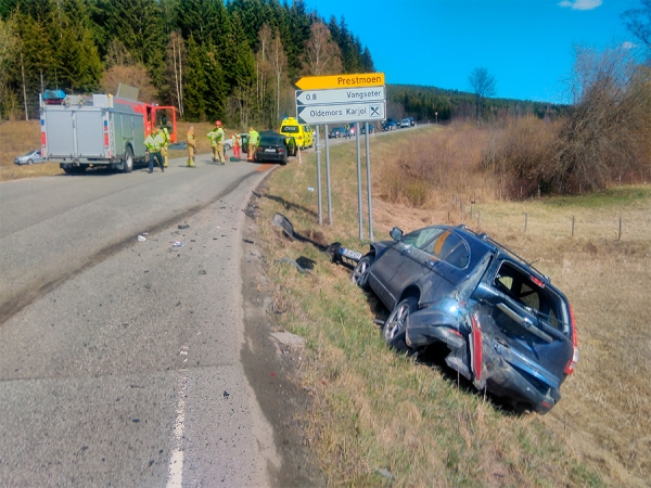 Bilulykke ved Klinkenberg