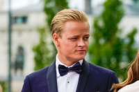 Marius Borg Høiby under 18-årsmarkeringen til prinsesse Ingrid Alexandra i 2022. 