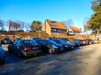 Parkeringsplassen ved Pettersøya