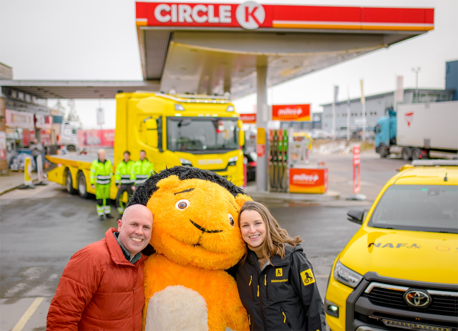 Denne uken går Circle K og NAF sammen om en landsdekkende aksjon for å hjelpe bilister med å senke skuldrene, ta pauser og kjøre tryggere. 
